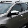 For Toyota RAV4 RAV 4 2013 2014 2015 2016 2017 2018 Chrome Rearview Side Door Mirror Cover Trim Protection Cap Car Accessories