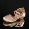 Toddler Girls Mary Janes Fashion Children Solid Color Low Heel Kids Dance Leather Shoes for Princess Party Wedding Versatile New