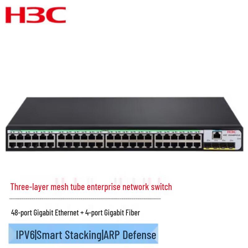 

H3C LS-5120V3-52S-LI 48-Port Gigabit Ethernet Switch
