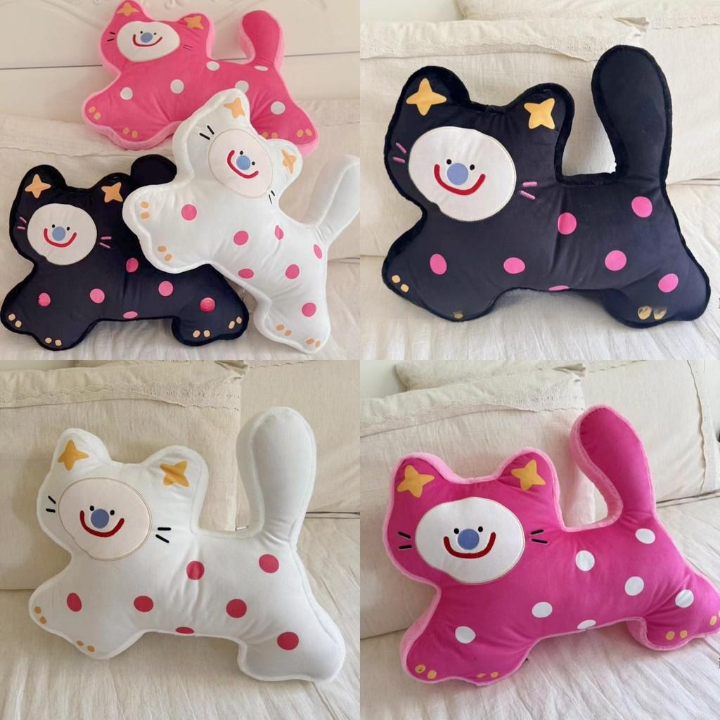 Plush Cat Dopamine Pillow Sofa Cushion Pp Cotton For Living Room Decor Gift