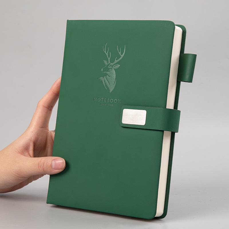 "Wenzhou A5 Buckle Notepad: Thick, High-Value Notebook Gift Box Set"
