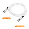 uxcell XLR Female To XLR Male Cable, 5ft XLR To XLR Microphone Cable, Audio Adapter Cord for Preamp/Speaker System, White