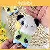 Plush Sunflower Panda Toys Bag Hanging Accessories Keychain Souvenir Pendant