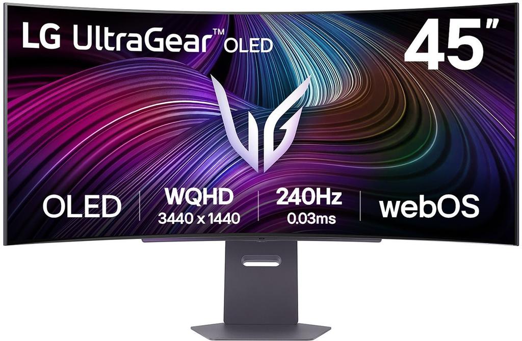 Ecran PC Gamer - LG - 45’’ - WQHD - 240Hz - Dalle OLED - 0,03ms - UltraGear