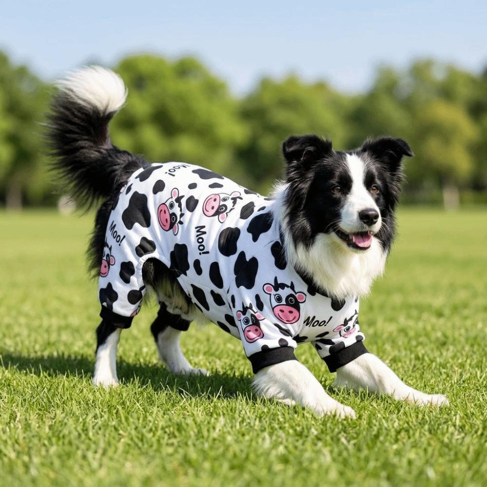 Ademende Vierpoot Hond Pyjama Zacht Comfortabel Hond Kalmerende Kleding Dagelijkse Slijtage