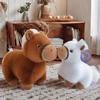 Standing Pose Horse Doll Simulation Design Stuffed Animal Pretty Horse Plush Toys  Birthday Gifts