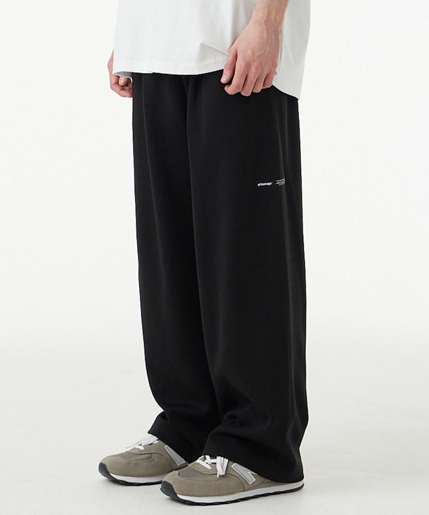 URBANAGE [2Pack] One-Pleat Wide Sweatpants (2 Colors) (Type A)