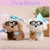 Plush Dog Keychain With Sleepy Glasses Soft Toy For Girls And Teens