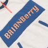 Brian Berry Zerah Fleece Zip-Up_O/White