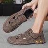 Fashion Outdoor mens summer mesh sandals non slip hiking travel hiking shoes mens Roman shoes beach wading shoes casual sports shoes