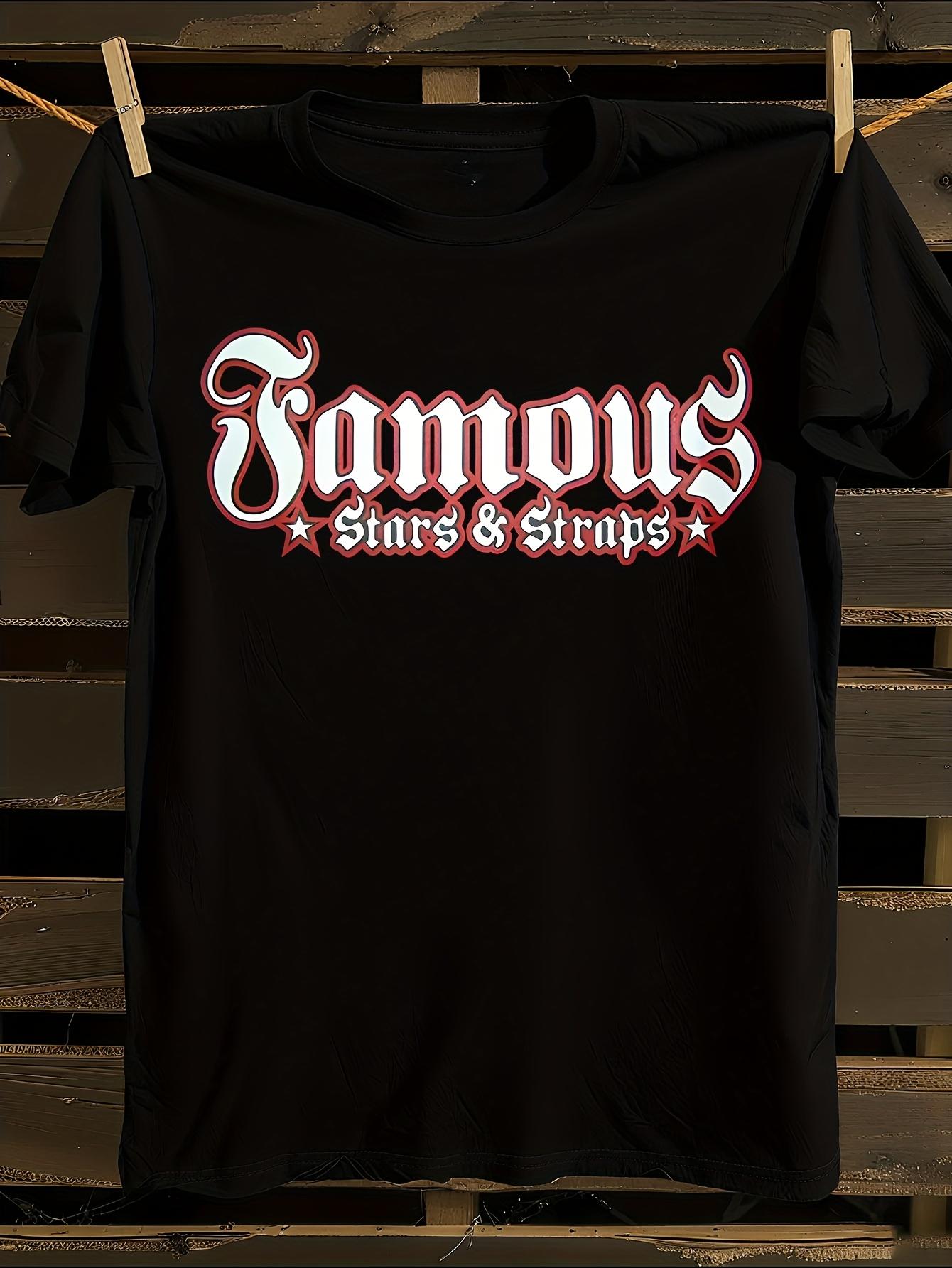 Famous Stars and Straps Logo Print T-shirt XL
