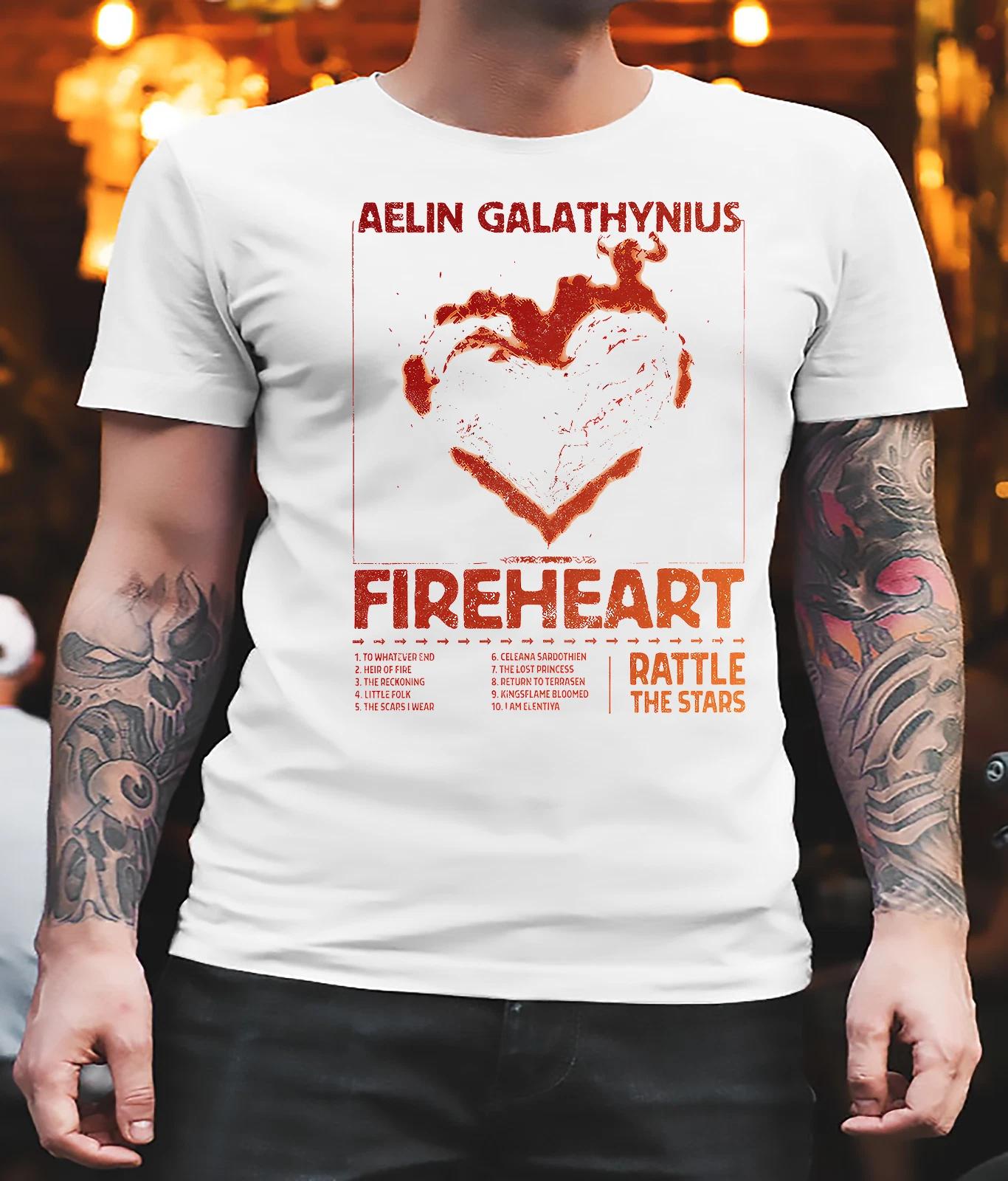 Men s and Women s T-shirts Aelin Galathynius TEE Fireheart Terrasen S
