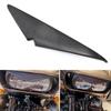 Motorcycle Headlight Trim Decoration Upper Tip Cover Visor Accent Headlamp Eyebrow Eyelid Sticker For Harley Road CVO Glides