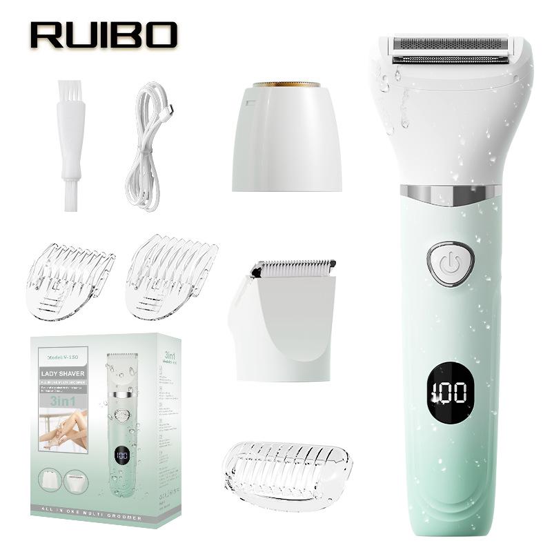 

Women s Electric Wet/Dry Hair Remover & Trimmer for Private Areas
