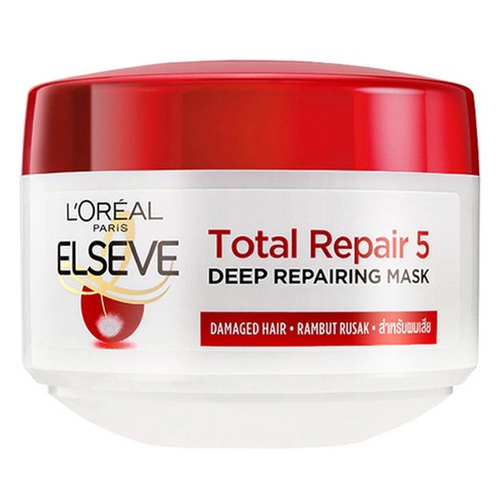Loreal Paris Total Repair 5 Repairing Hair Mask 200ml – Intensive Care, Smooth Finish, Korean 200ml