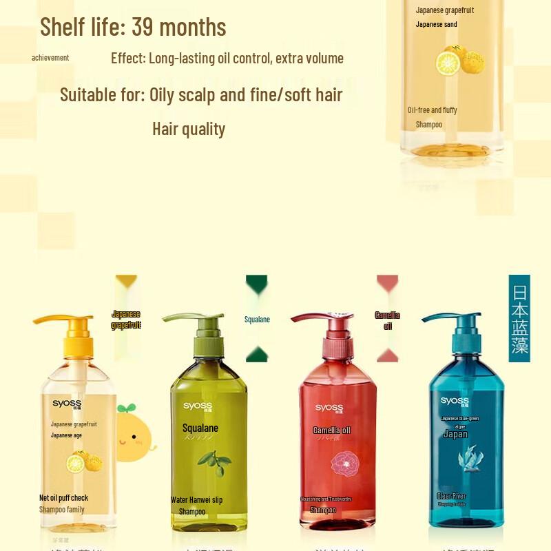 Syoss Pokemon Limited Edition Oil Control & Volumizing Shampoo