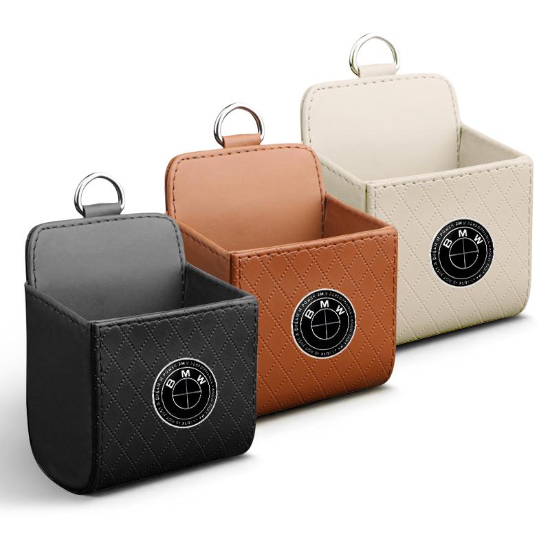 

Car Storage Bag Car Air Outlet Debris Bag Vent Dashboard Organizer Box For BMW M Performance E46 E47 E49 F30 F80 E36 E46 E93 E92 Apricot
