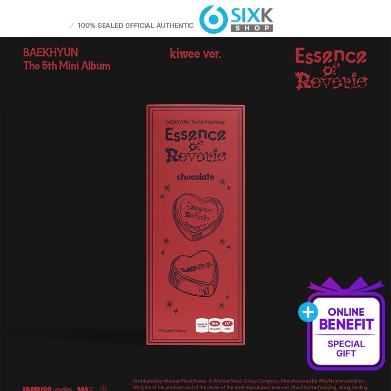

BAEKHYUN - МІНІ 5-й [Essence of Reverie] Платформний альбом (Ківі Вер) (Онлайн-вигода) [NO POB]