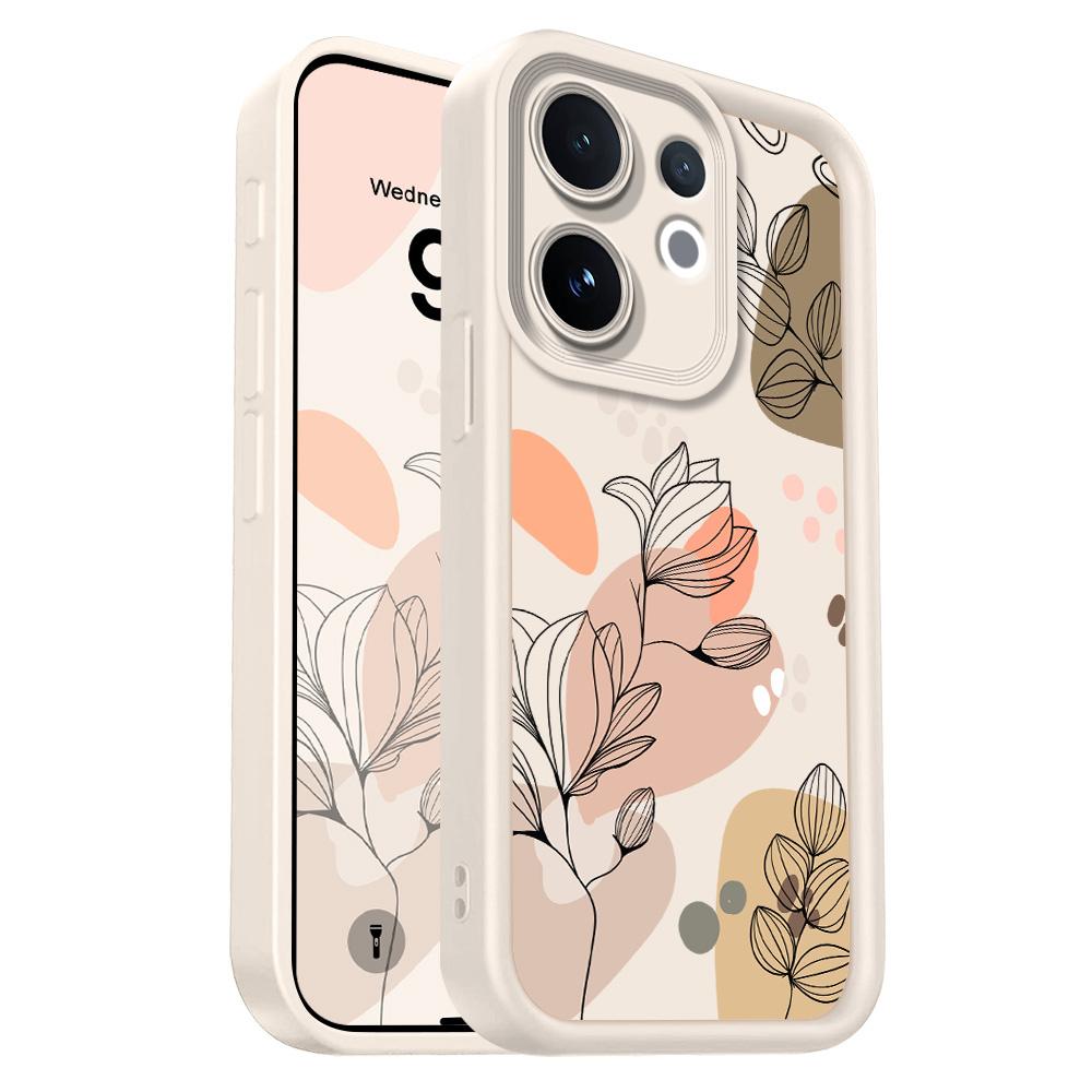 

Charming Flowers Phone Case For VIVO V60 V50 V40 Lite V30 V29 V29E V27 V27E V25 V25E V23 V23E Pro 4G 5G Staircase Soft Cover Vivo V30 Pro