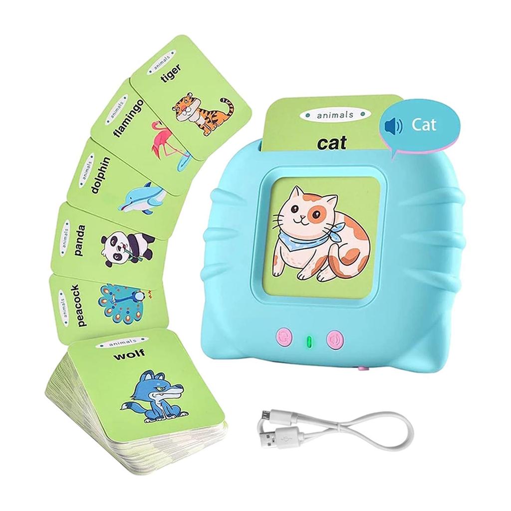 224 шт. флэш-карты, обучающая машина, слова, говорящие игрушки для ...