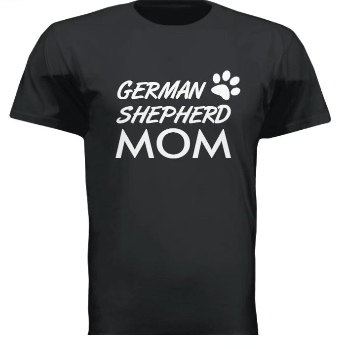GERMAN SHEPHERD MOM Gift Tee T Shirt DOG PUP SHOW L