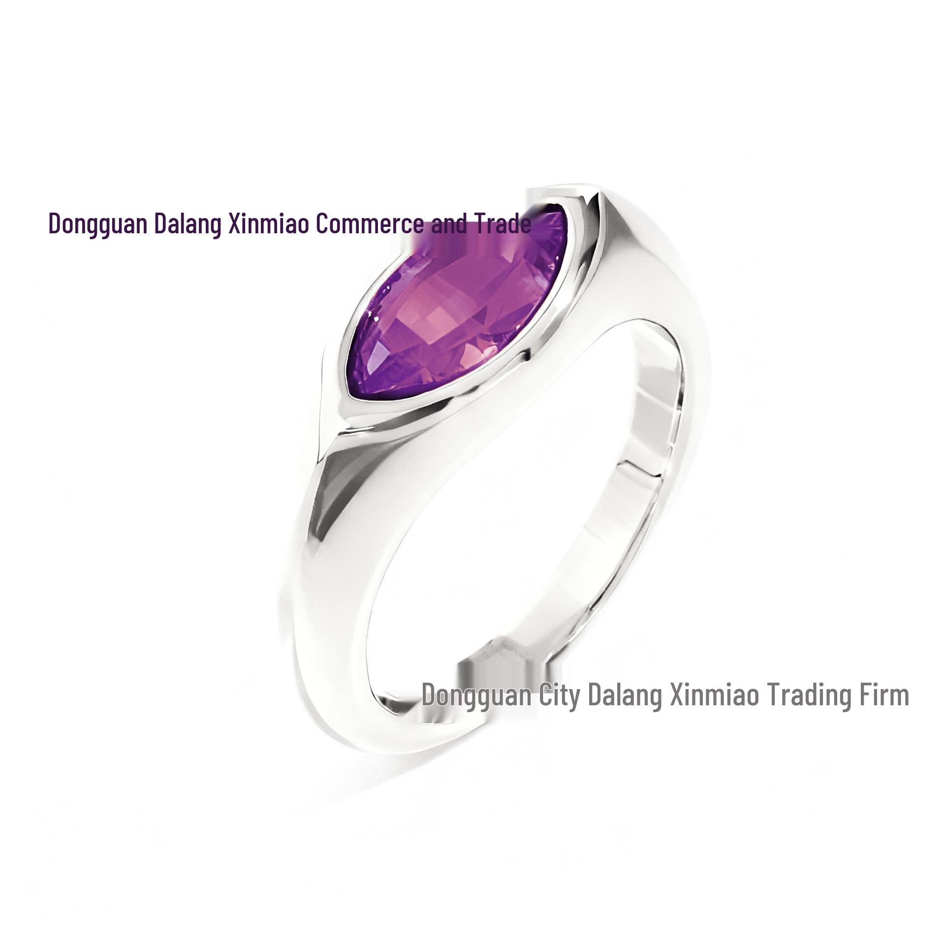 Elegant Marquise Zirconia Rhinestone Women s Engagement Ring Size 10