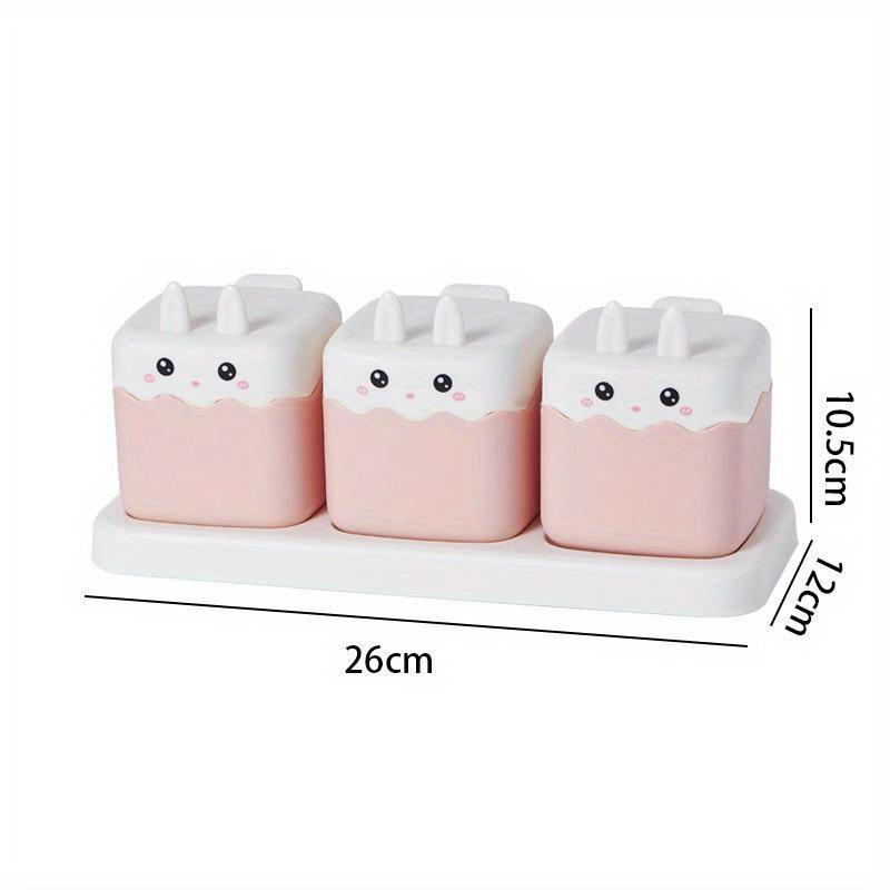 1 Pcs Seasoning Box Kitchen Household Seasonings Combination Set Seasoning Jar Seasonings Bottle Seasoning Jar Salt Jar