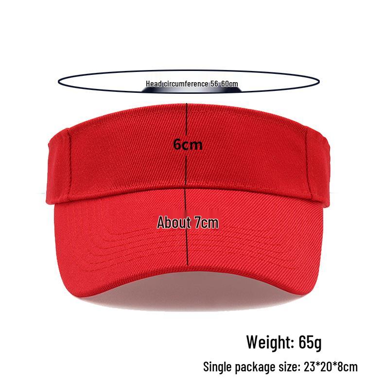 Adult Mao Qing Sun Protection Duckbill Cap - Topless Baseball Hat with Printed Logo for Travel