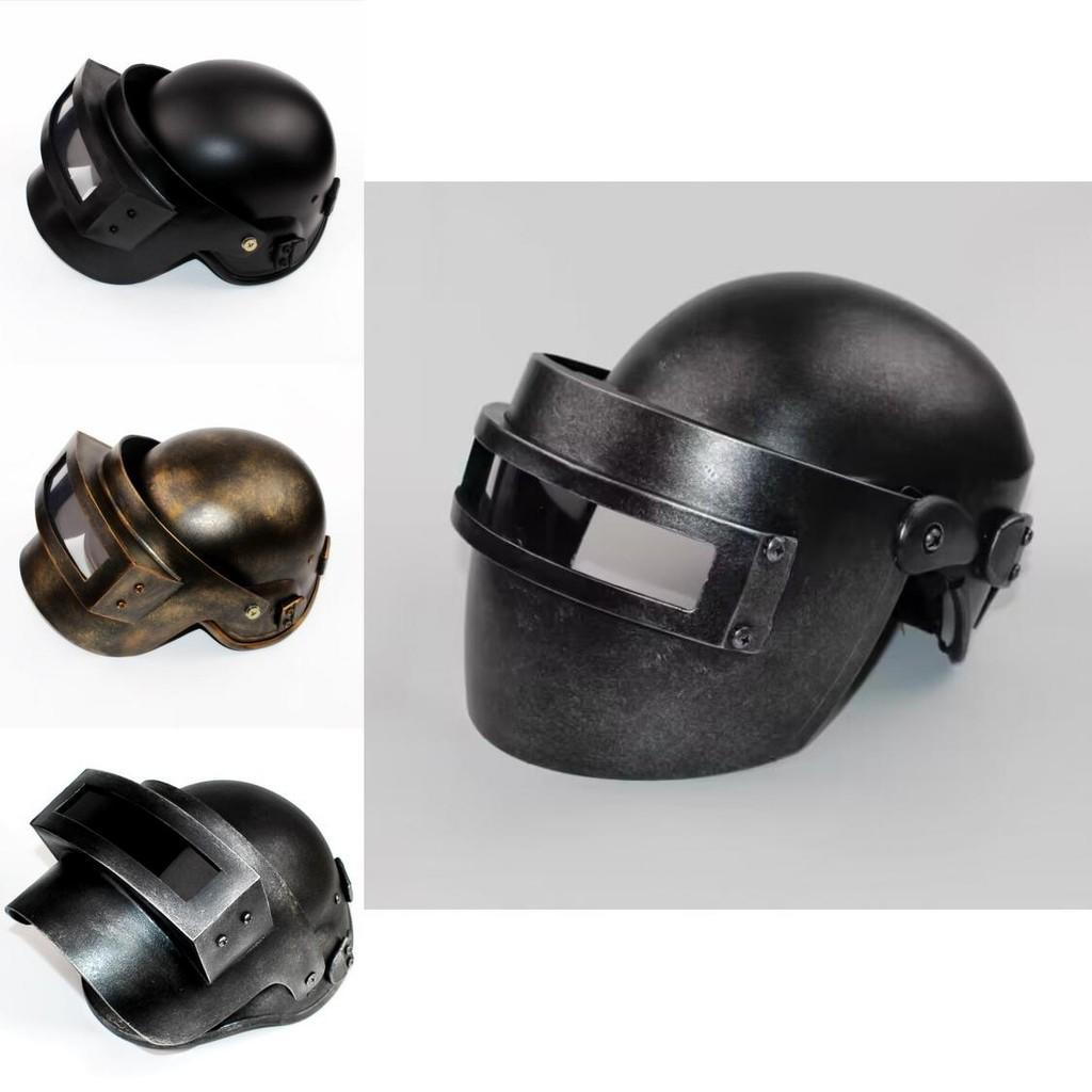 Premium Game Mask For Adult Role Play Featuring Silvery Chicken Dinner Helmet Design