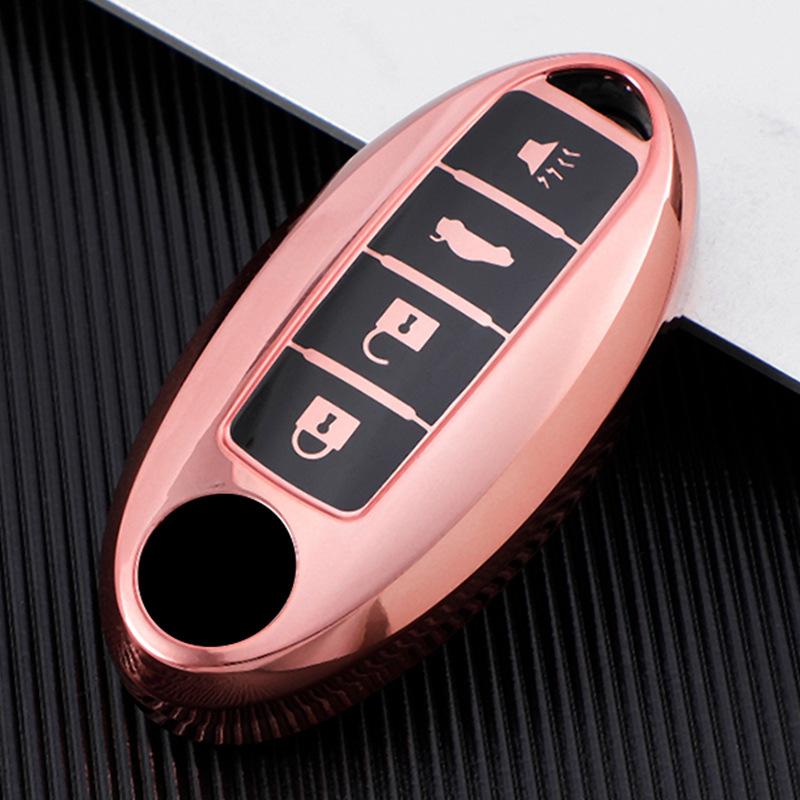 New Soft TPU Car Key Case Cover Shell for Nissan Qashqai X-Trail T32 T31 Juke J10 J11 Kicks Tiida Pathfinder Note for Infiniti