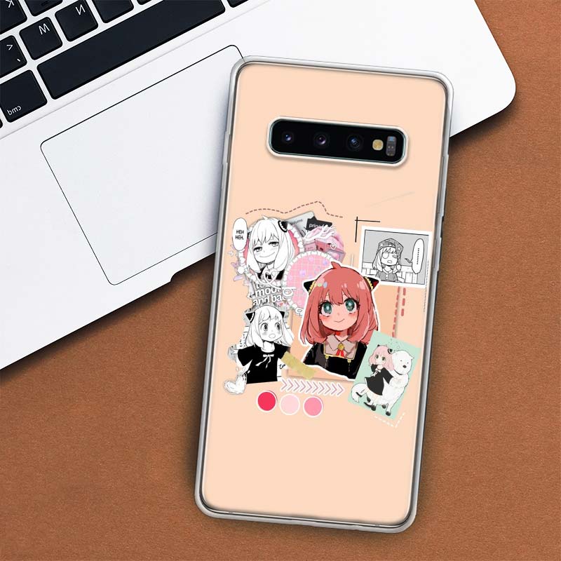SPY×FAMILY Anya Baby Phone Case For Samsung Galaxy S10 Plus S20 FE S21 S22 Ultra S10E S9 S8 + S6 S7 Edge Lite Shell Coque