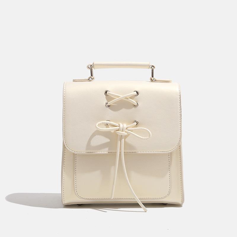 

Double Shoulder Bag, Retro and Fashionable Student Bag, Niche and High-end Women s Bag бежевий