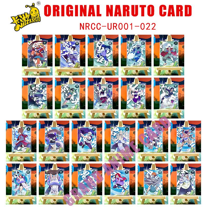 KAYOU Genuine Naruto MR UR SP SSR SR R PTR Cards Ninja Age N Edition Anime Itachi Sasuke Kakashi Complete Set Collection Card