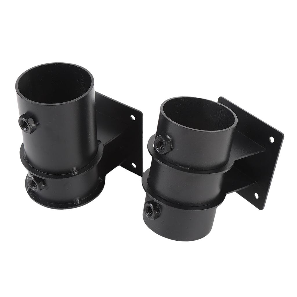 Terrassenschirmhalterung Schwerlast Kohlenstoffstahl Verstellbar Erhöht Stabilität für Decksgeländer Balkon Hof