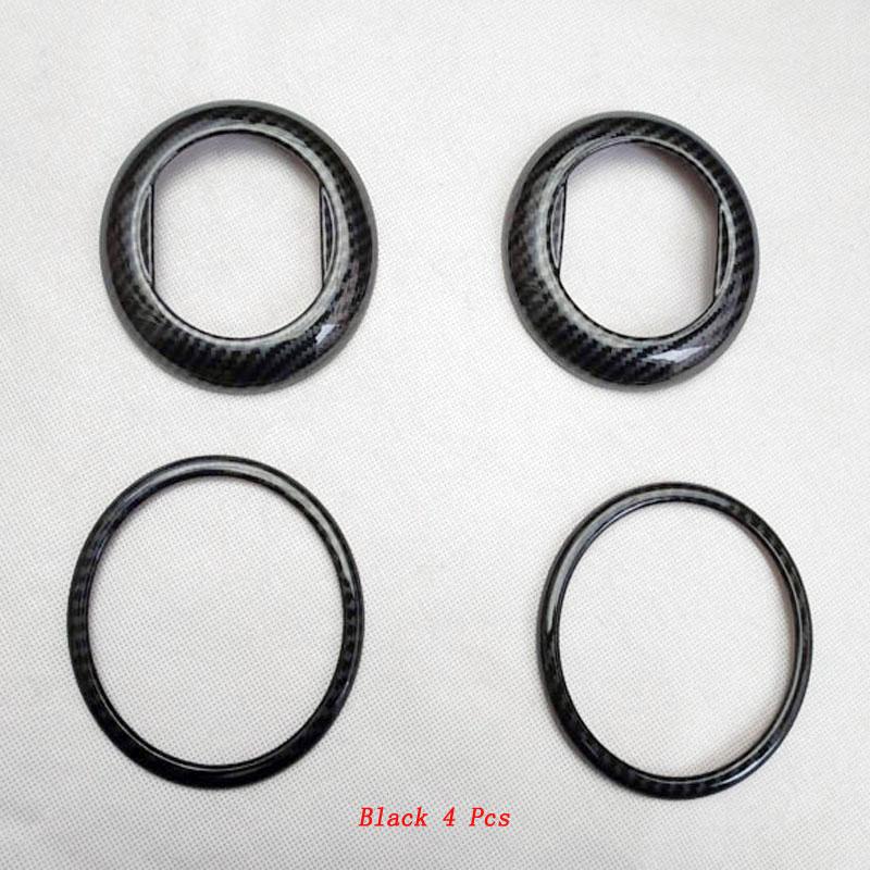 ABS Chrome Dashboard Air Vent Trim Cover Bezel Interior Garnish Front Water Glass Box Cover for Nissan NV200 Evalia 2010 2018