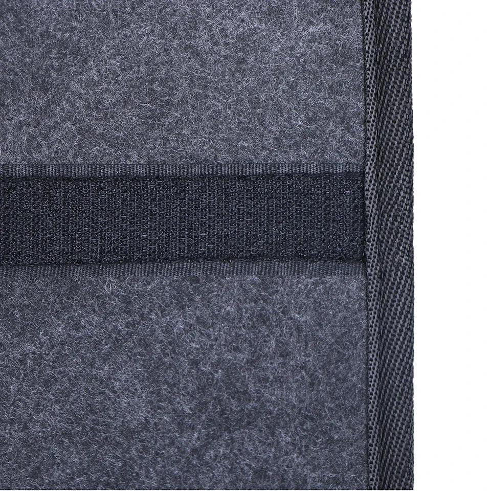 Velká protiskluzová přihrádka Organizér do zavazadlového prostoru Nářadí Úložná taška do auta Organizér do kufru Měkká plstěná úložná krabice Příslušenství