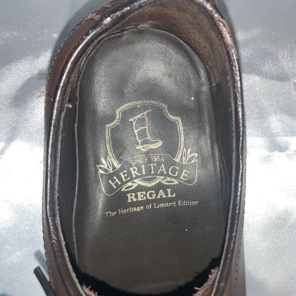 Regal Wingtip Business Shoes Size 25.5 Brown(USED)