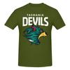 Funny Tasunisexia Devils Football Club White Lettering Unisexs Printed Tshirt Unisex T Shirtbig Size