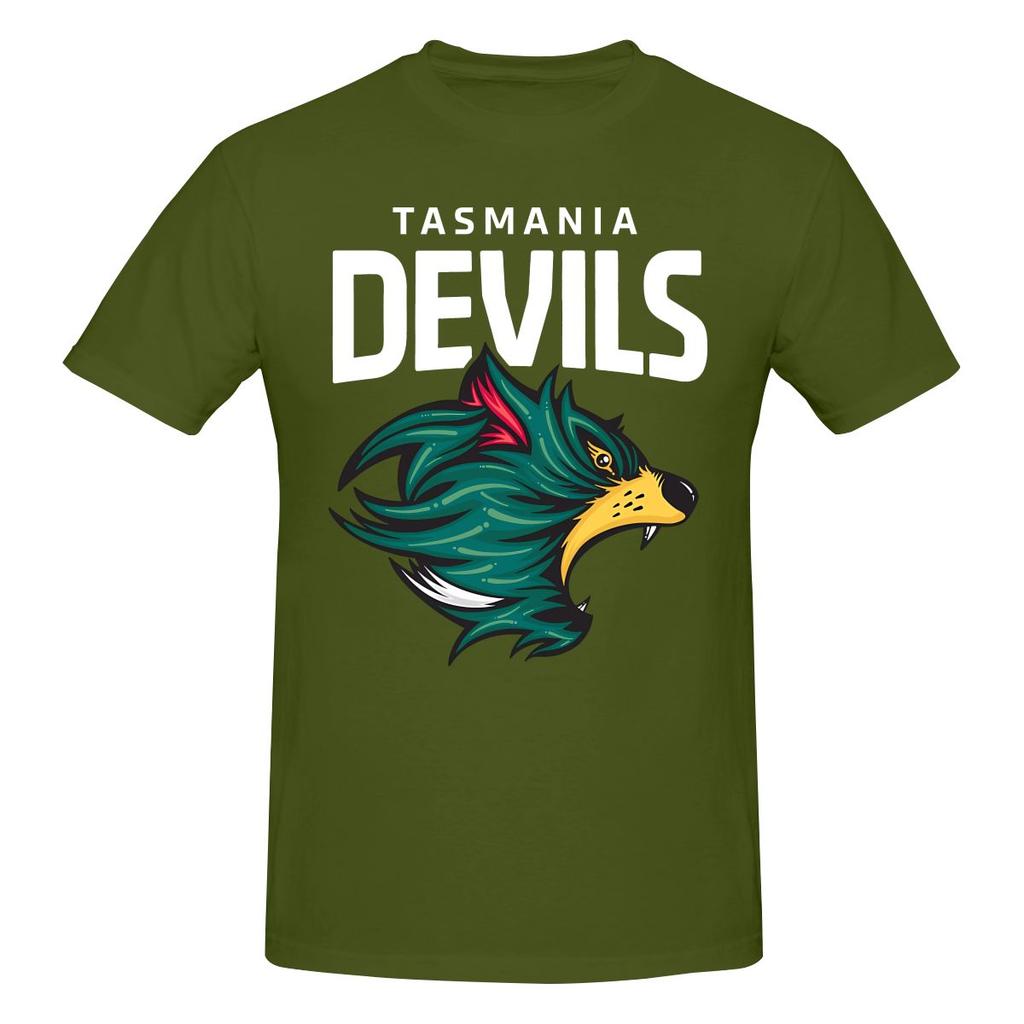 Funny Tasunisexia Devils Football Club White Lettering Unisexs Printed Tshirt Unisex T Shirtbig Size