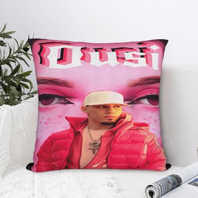 O-Omar Courtz Pillow Cover Cute Funny Pillow Case For Living Room Chair Print Cushion Cover Gift