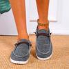 New Women Shoes Sneakers Knitted Mesh Dude Flats Large Size Ladies Slip On Mujer Zapatill Casual Summer Female Mocassins
