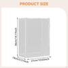 Actionfiguren Vitrine Klarer Schrank Tisch Aufbewahrungsbox Desktop Organizer für Miniaturen Modelle