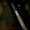 2x 55cmx45mm Car LED Flowing Front Pedal Light Sill Pathway Welcome Scuff Light