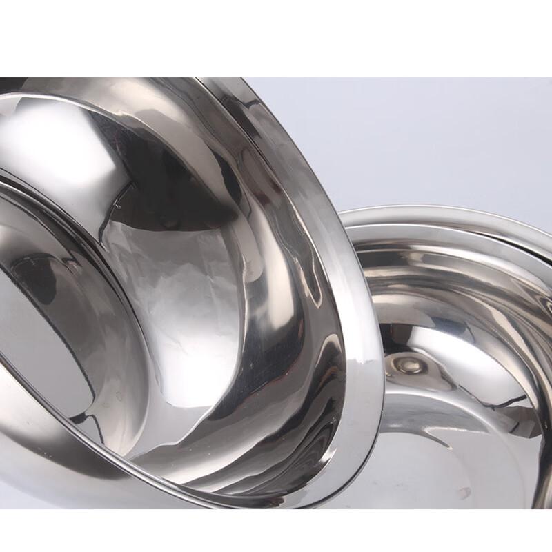 Stainless Steel Slanted Soup Basin Set