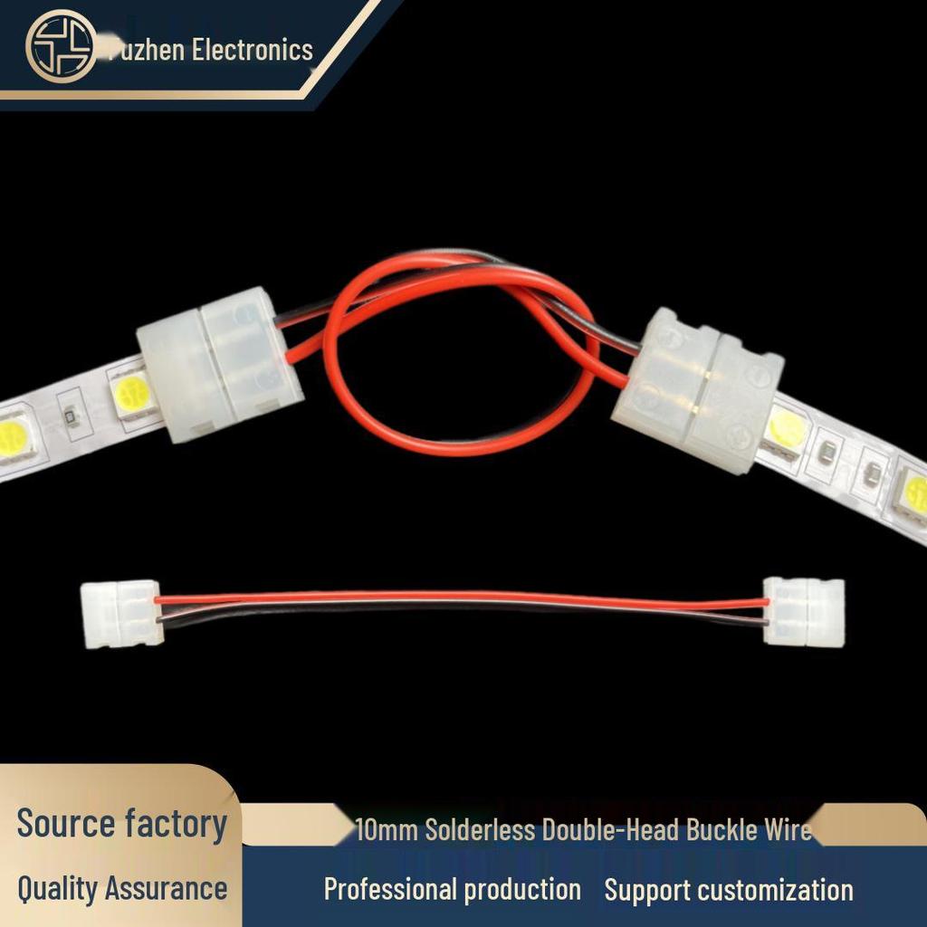 Lötfreier 8mm 2-Pin LED-Streifenlicht-Verbinder