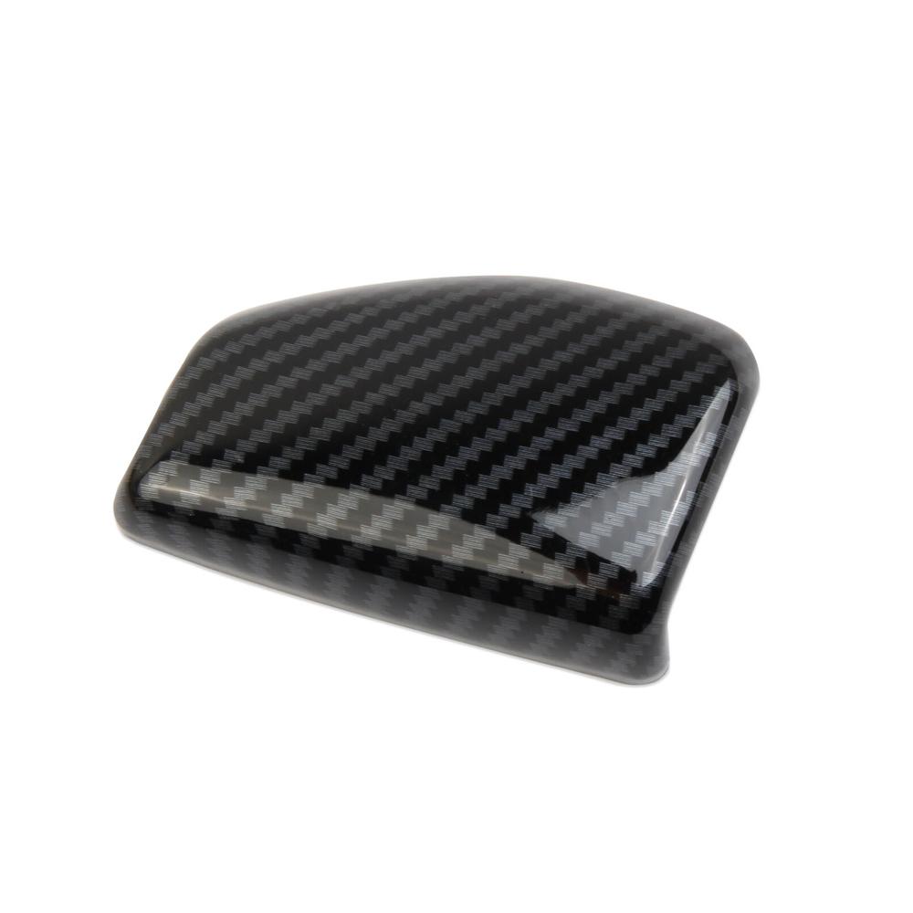 Carbon Fiber Style Gear Shift Lever Head Trim Cover for Hyundai Santa Cruz 2022+ RHD