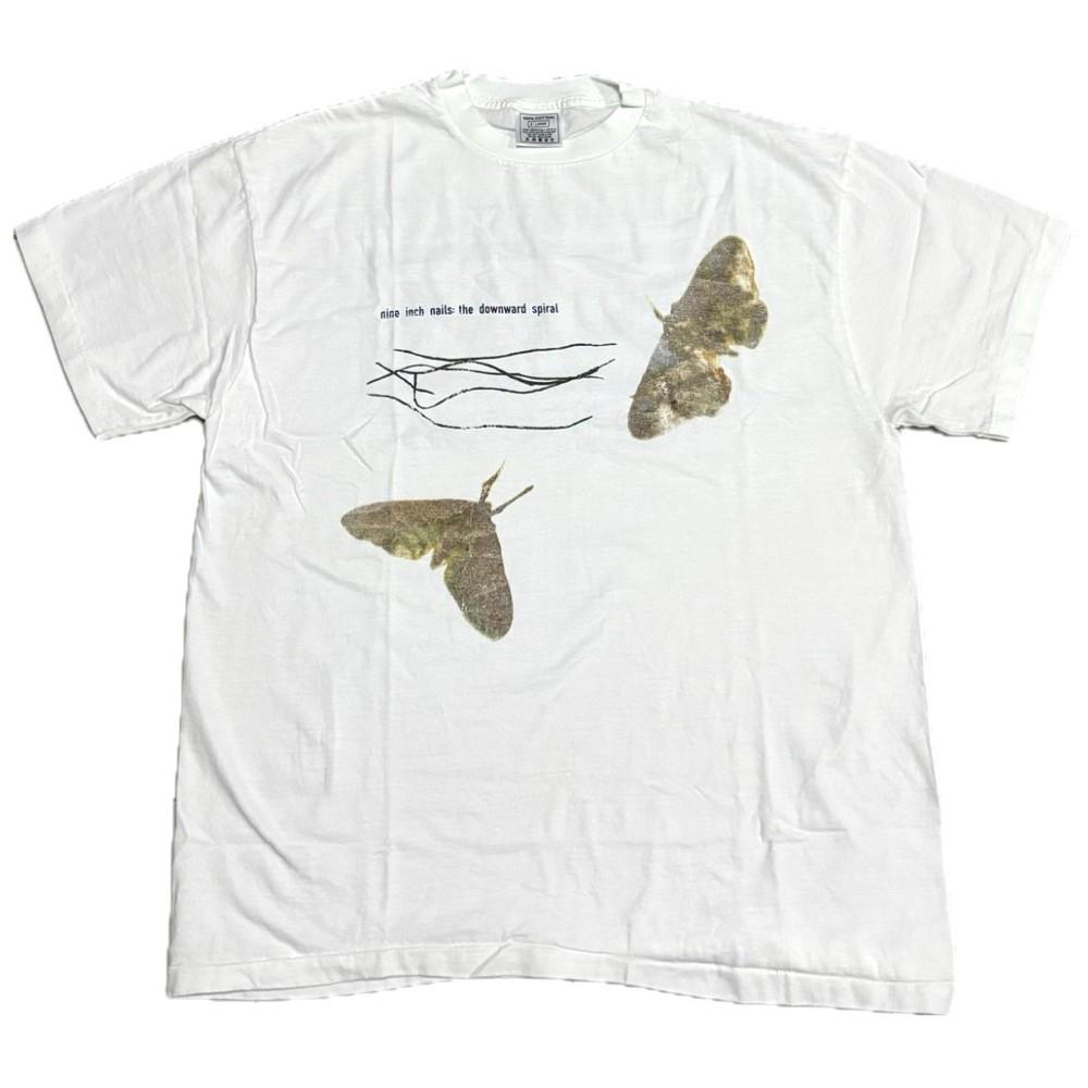 VTG 94 Nine Inch Nails  Downward Spiral Halo Eight Self Destruct Shirt REPRINT