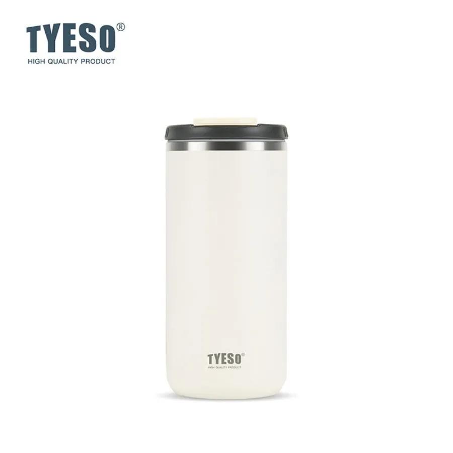 Tyeso 600ML Vacuum Flask Insulated Travel Tumbler Large Capacity Cup for Office Car Hot Cold Portable Thermoses Drinkware