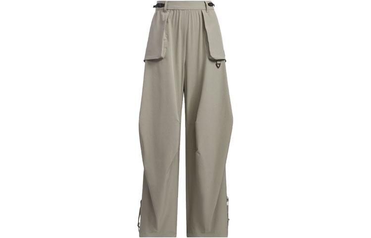 Adidas City Escape Tracksuit Bottoms Knitted Sweatpants Women s Pebble Silver Gray JE8584 XL