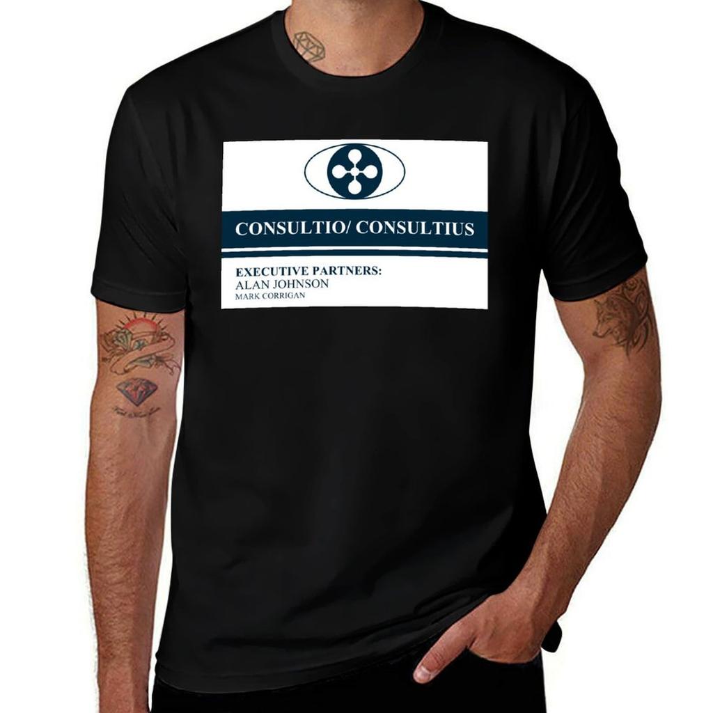 Consultio Consultius Peep Show Tshirt Minimalist Graphic Tee Shirt